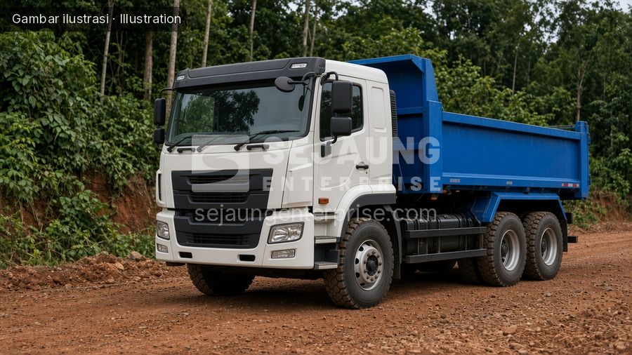 Nissan UD CW520 6x4 Tipper (illustration)