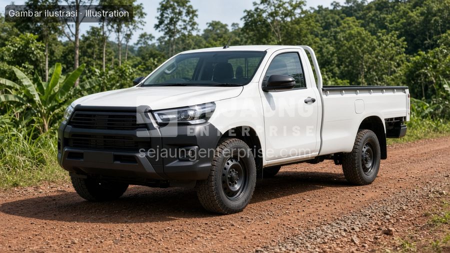 Toyota Hilux Single Cab 4x4 (illustration)