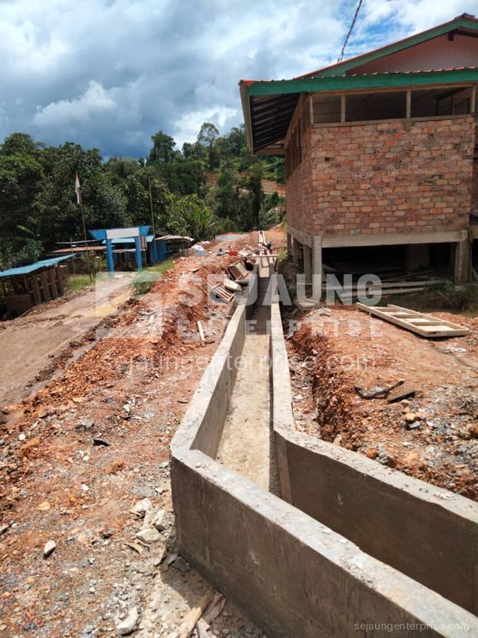 Sistem saliran baharu Rh. Tinggi Sungai Goh